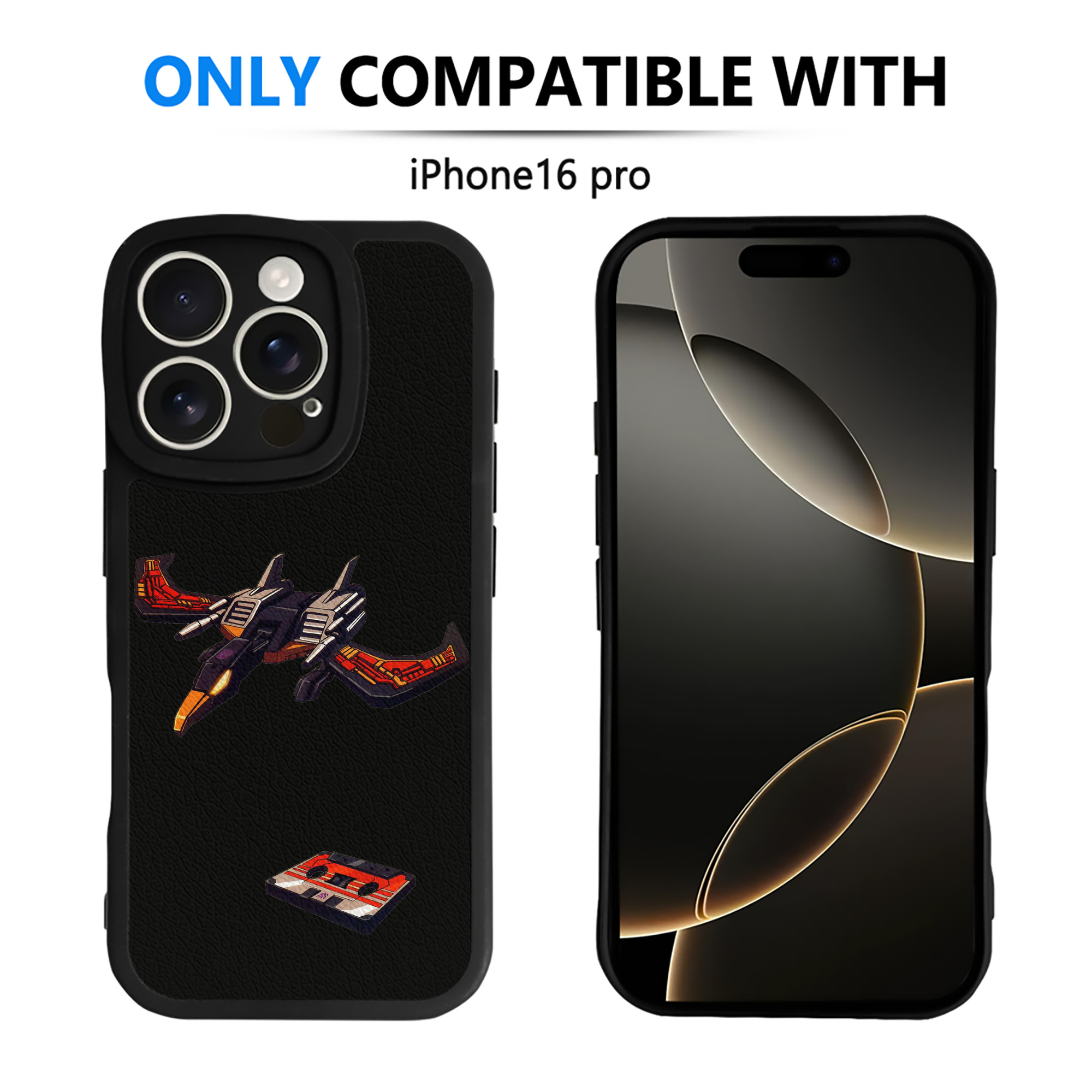 （画像用）  【iPhone 16シリーズ対応】シリコンスマホケース（レザー調） 材質：シリコン
